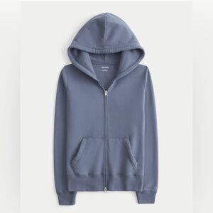 Women’s Hollister Feel Good Blue/Gray Hoodie - Size Medium